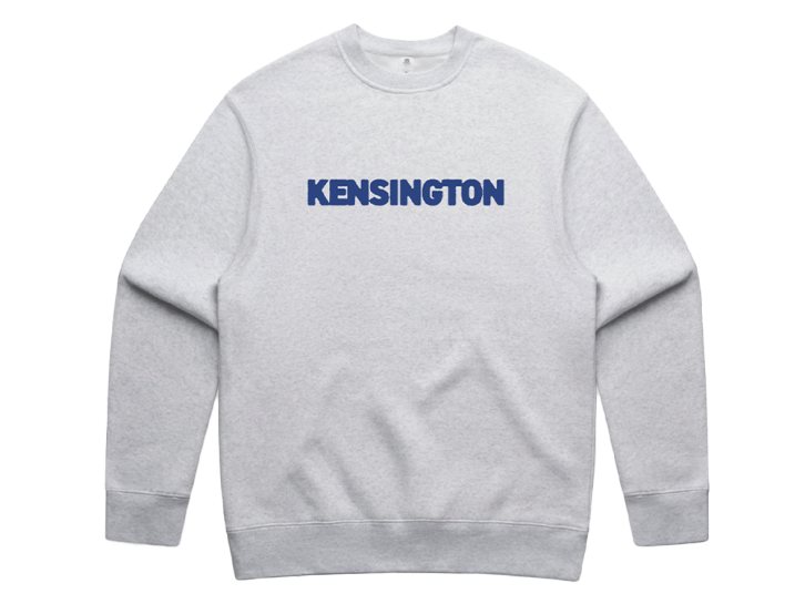Logo Crewneck White Heather